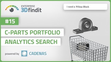 C-Parts Portfolio Analytics Search - Efficient Part Searches with Advanced AI - Enterprise 3Dfindit