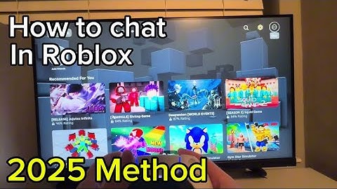 PS4/PS5 Roblox: How to chat in Roblox (UPDATED METHOD!) (2025)