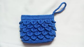 Tutorial Part 38 - Crochet || Dompet Rajut Motif Terbaru #crochet #rajut
