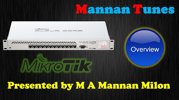 MikroTik Router Configuration || Overview of MikroTik Router in Bangla || Mannan Tunes.