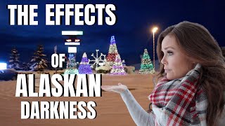 THE EFFECTS OF THE ALASKAN DARKNESS | VLOGMAS DAY 2 | Somers In Alaska