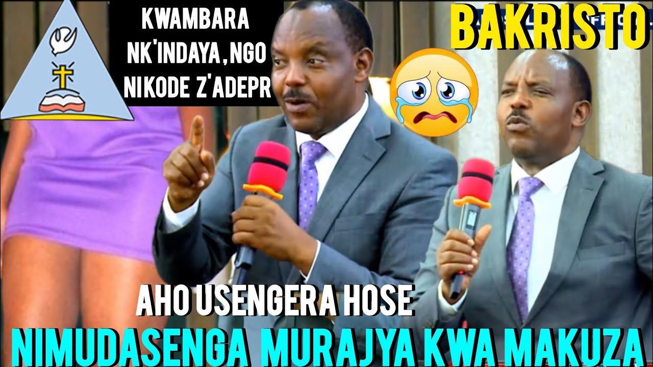 REV.GATANAZI🚨KWAMABARA😭NK'INDAYA NGO ADEPR🤔IRABAGORA🔴IMANA IRABYEMERA BIKAZA😲SENGA UTAJYA KWA MAKUZA