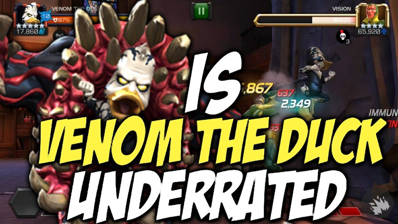 Is Venom The Duck Underrated In MCOC? | Marvel Contest Of Champions