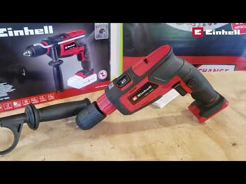 Дриль ударний акумуляторний Einhell TC-ID 18 Li - Solo без АКБ та зарядного пристрою, видео 1