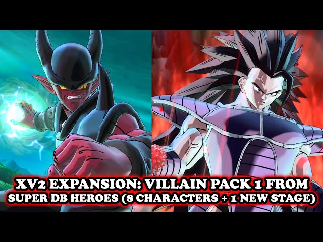 SDBH Big Bang Mission Villains Pack 1+STAGE – Xenoverse Mods