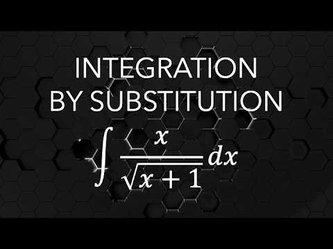 Integration by Substitution | Example 3 - YouTube