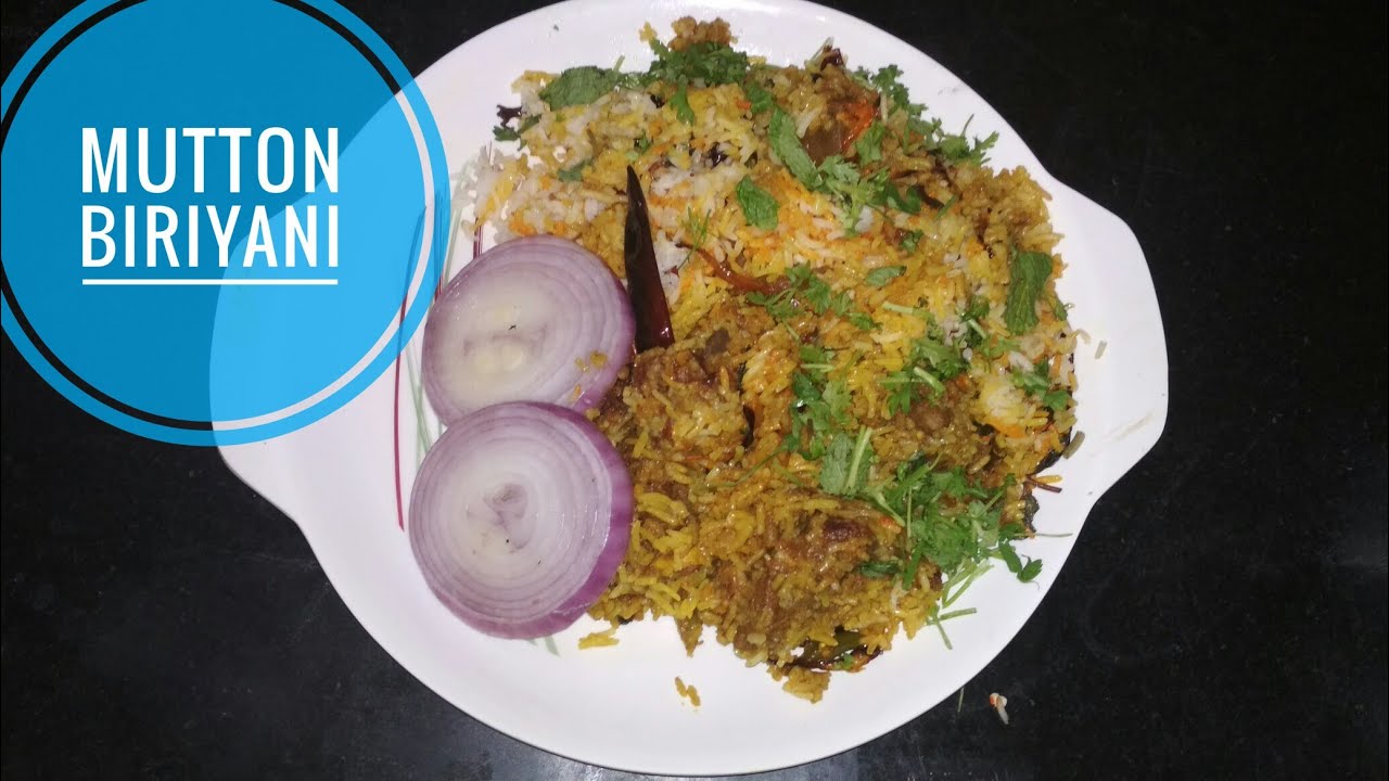 Mutton biriyani Odia mutton biriyani YouTube