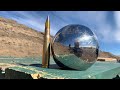 50 BMG M903 SLAP Round vs 5" Ball Bearing