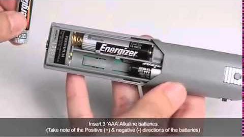 Presidium Moissanite Tester II - Battery Insertion