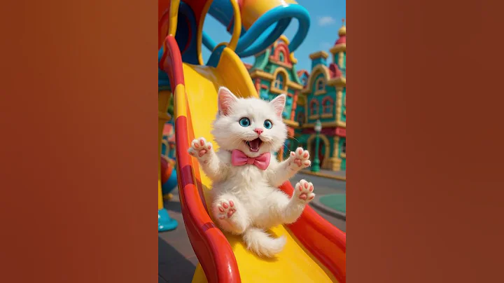 Video 11100451: cutecat white cat, cat cutecat funny, little white cat, cute little cat funny