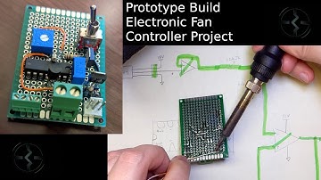 Assembling a prototype analog fan controller board