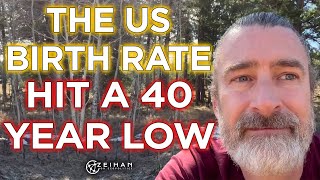 US Birth Rates Plummet To 40-Year Low || Peter Zeihan