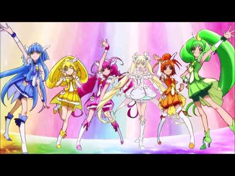 Audio Only Smile Precure 6 Members Transformation 
