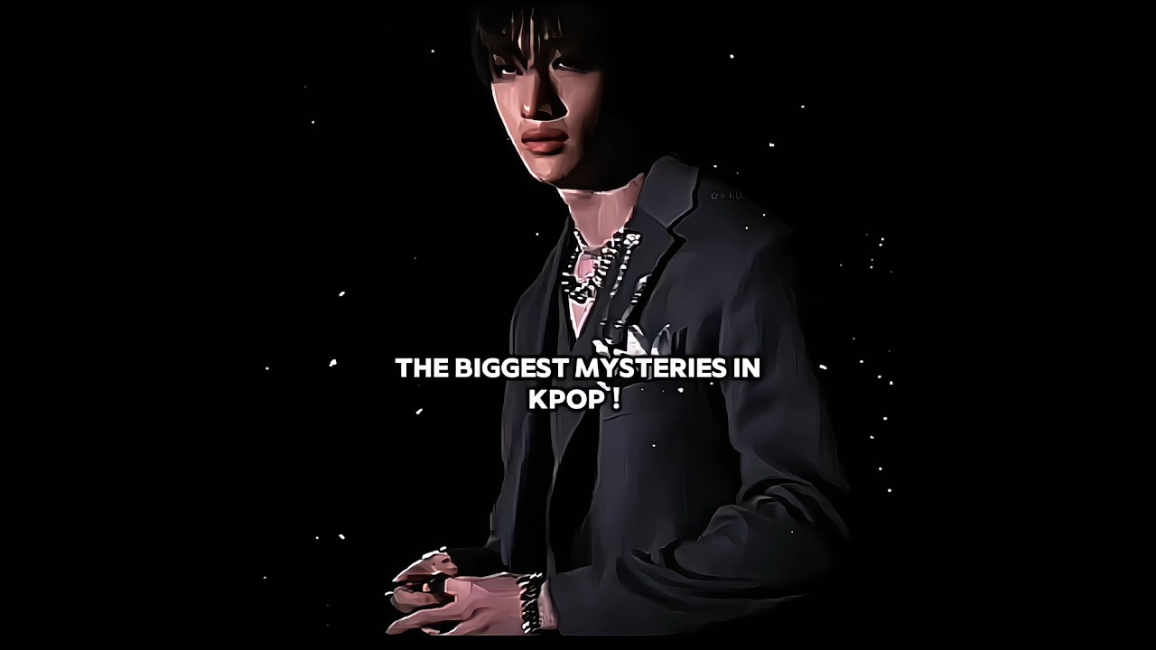 Some biggest mysteries in kpop 😱 #kpop #ytshorts #trending #scary #unknownfacts