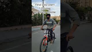 Cycle wheelie sikhe step by step #kunalrider #wheelie #stunt #shorts screenshot 4
