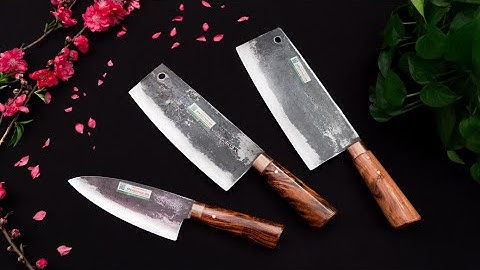 Bộ 3 Dao CHẶT - THÁI - LỌC, Hàng Chuẩn Của HTX Dao Phúc Sen