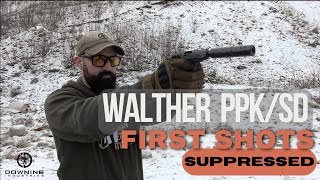 Walther PPK/SD First Shots