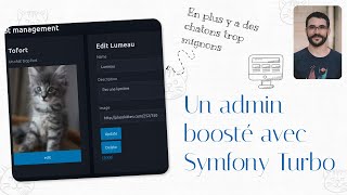 Un admin boosté avec Symfony Turbo