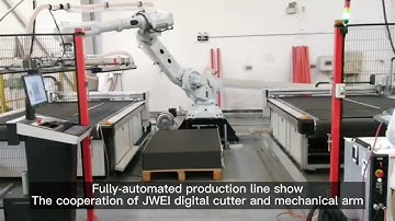 Seamless Integration of JWEI Digital Cutter with Robotic Arm Technology