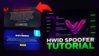Details HWID Spoofer How To Get UNBANNED From Any Game (1 minute method..) Update