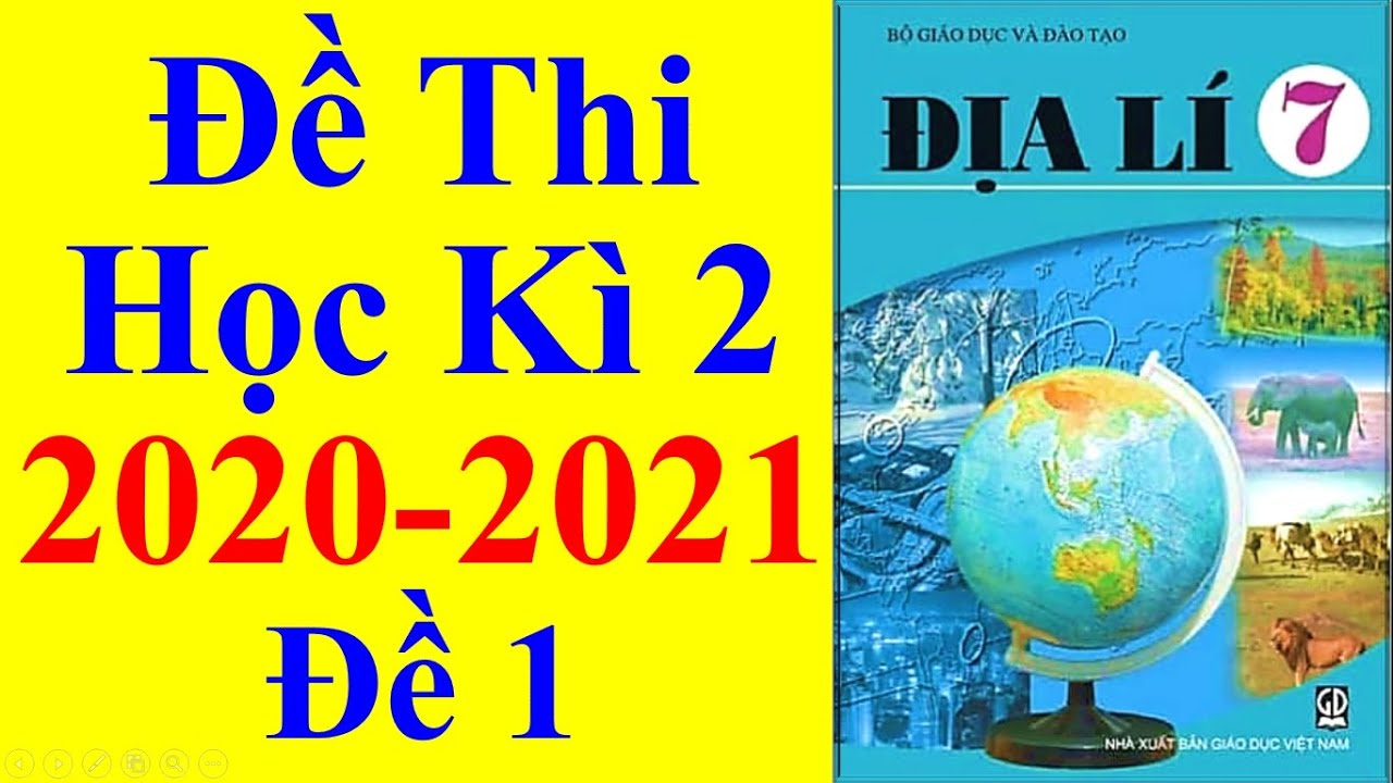 Geography Grade 7 - Semester 2 Exam, School Year 2020 - 2021 - youtube