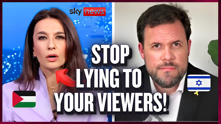 Sky News Host SPEECHLESS as IDF General Corrects Her Anti-Israel Lies On Air!