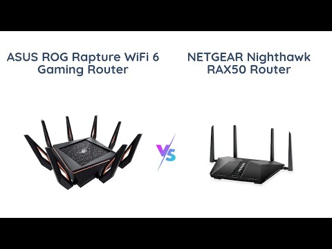 ASUS ROG Rapture vs NETGEAR Nighthawk - WiFi 6 Router Comparison