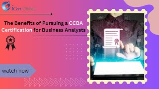 The Benefits of Pursuing a CCBA Certification for Business Analysts | iCertGlobal
