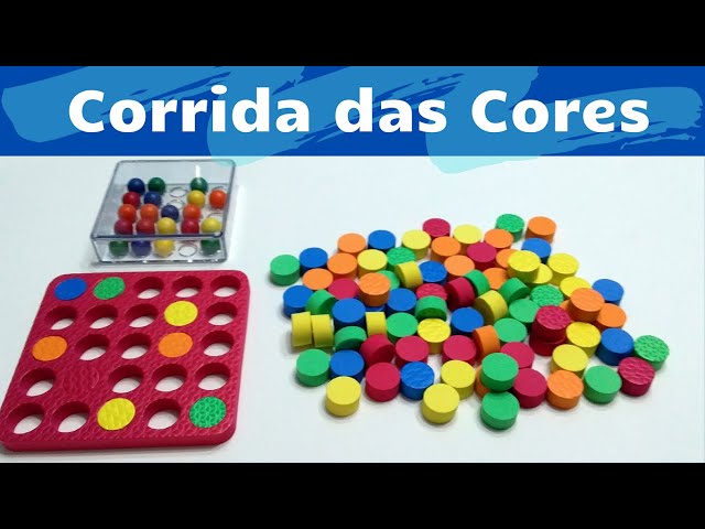 Corrida das cores - Regador de Ideias- Jogos Educativos