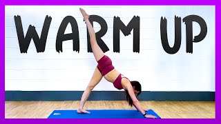 How to Warm Up for Pole Dance Class (FOLLOW ALONG)