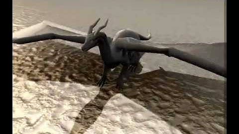 Black Dragon - Modeling, Texturing, Rigging in Blender (WIP 113)