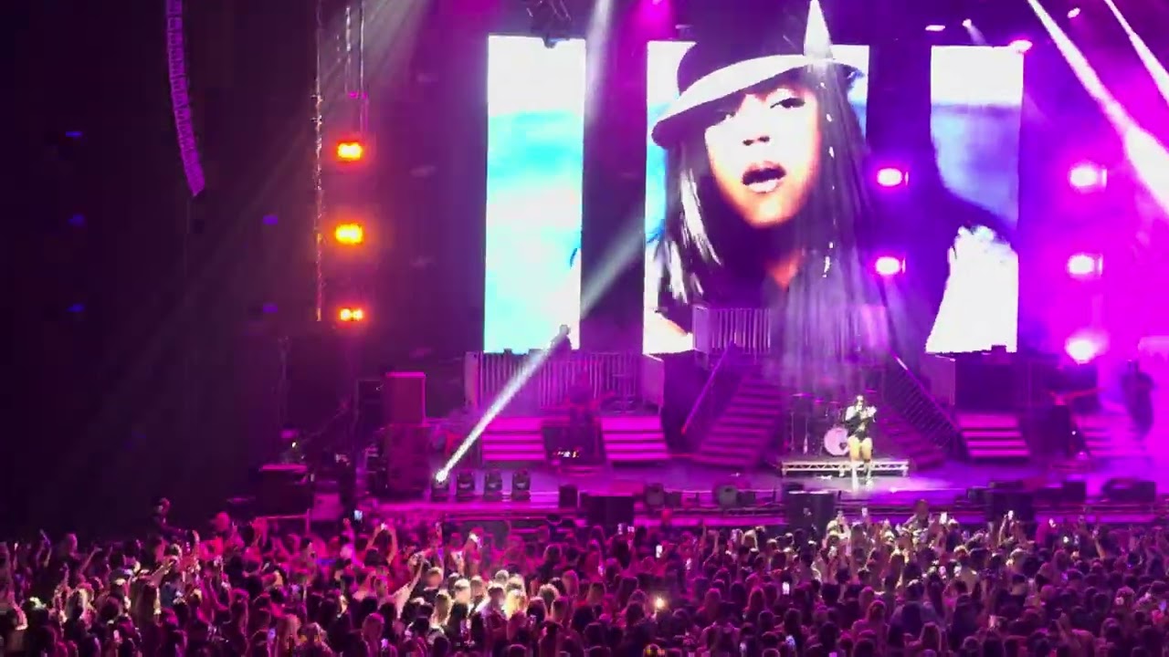 Ashanti always on time live at the 3 Arena Dublin 8-Apr-25