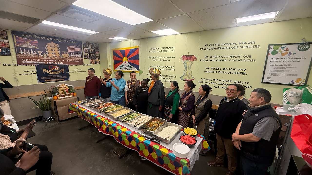 #Losar celebration at my workplace#Wholefoods Columbus circle#2026 