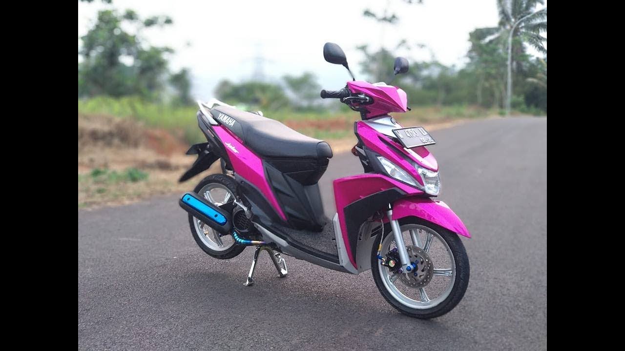 100 motorcycle Mio 125 modified from indonesia 2018 