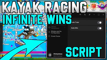 [🚣‍♂️OP] Kayak Racing Script Auto Farm, Auto Win And Auto Train [Roblox 2025]