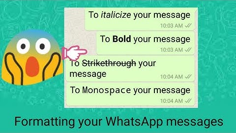 How to Change Text Massage Format In WhatsApp | WhatsApp Massage Tricks |  Without Using Any App