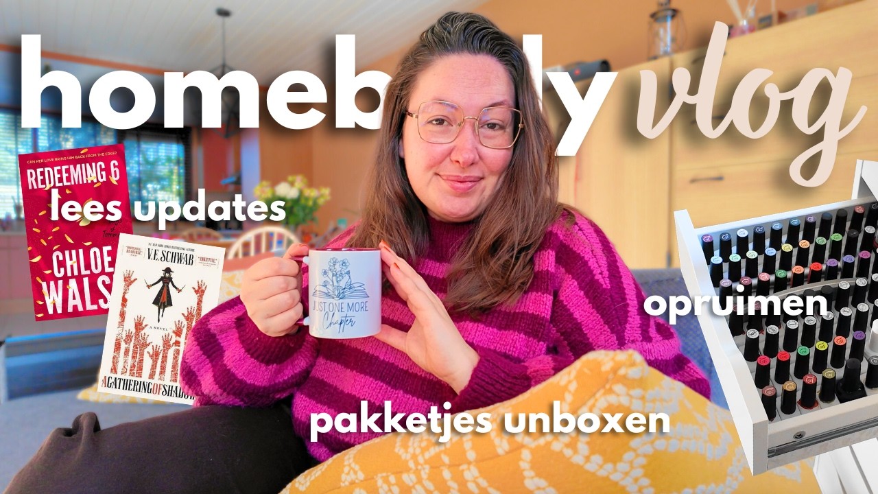 Homebody vlog 💕 running errands, pakketjes unboxen & opruimen in huis