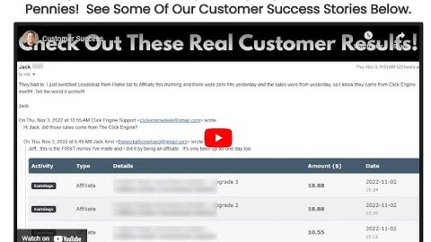 The Click Engine Review - Complete with proof of its 100% automated buyer traffic capabilities