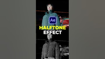 Halftone Effect After Effects #halftone #aftereffects #tutorial