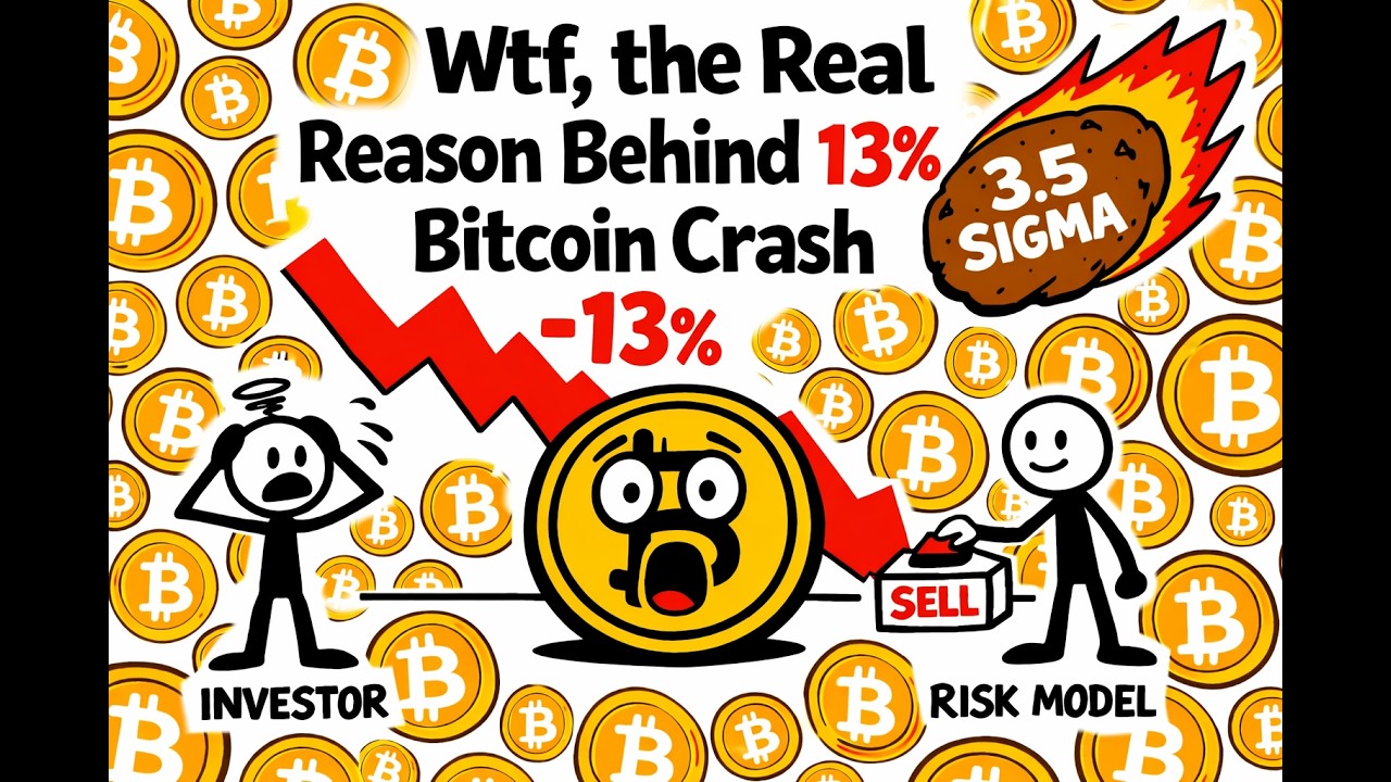 Wtf, the Real Reason Behind 13% Bitcoin Crash - YouTube