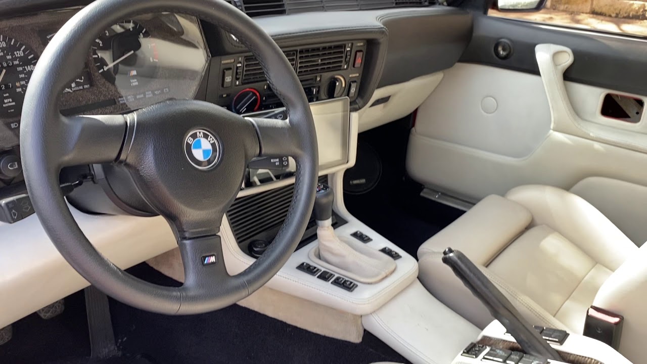 1988 BMW M6 Interior Walk Through