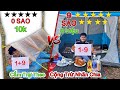 Thử Thách Cắm Trại Theo PHÉP TOÁN CỘNG TRỪ NHÂN CHIA 0 Sao vs 9 Sao | Cắm Trại 10k VS 10 Triệu