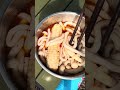 Chinese potato noodles from a marketplace on the lakeshore 🍜