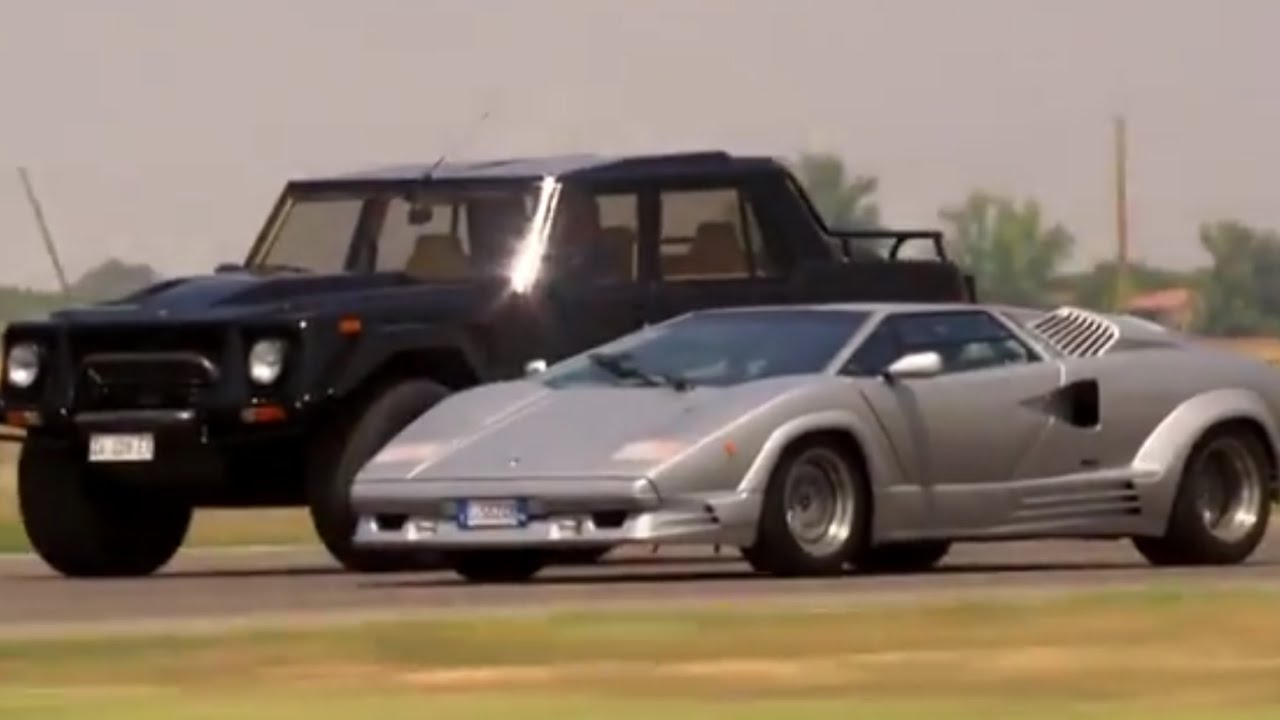 Lamborghini LM002 and Lamborghini Countach SAME ENGINE