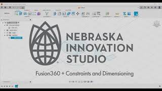 Autodesk Fusion 360 Tutorial | Constraints & Dimensions