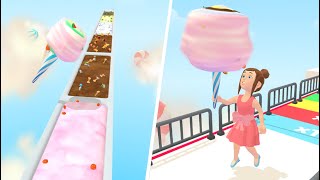 Sweet Candy Roll 👸❤️🍭 All Levels Gameplay Trailer Android,ios New Game screenshot 2