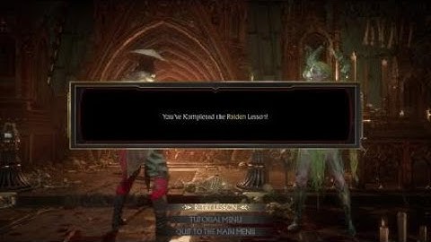 MORTAL KOMBAT 11 CHARACTER TUTORIAL (RAIDEN)