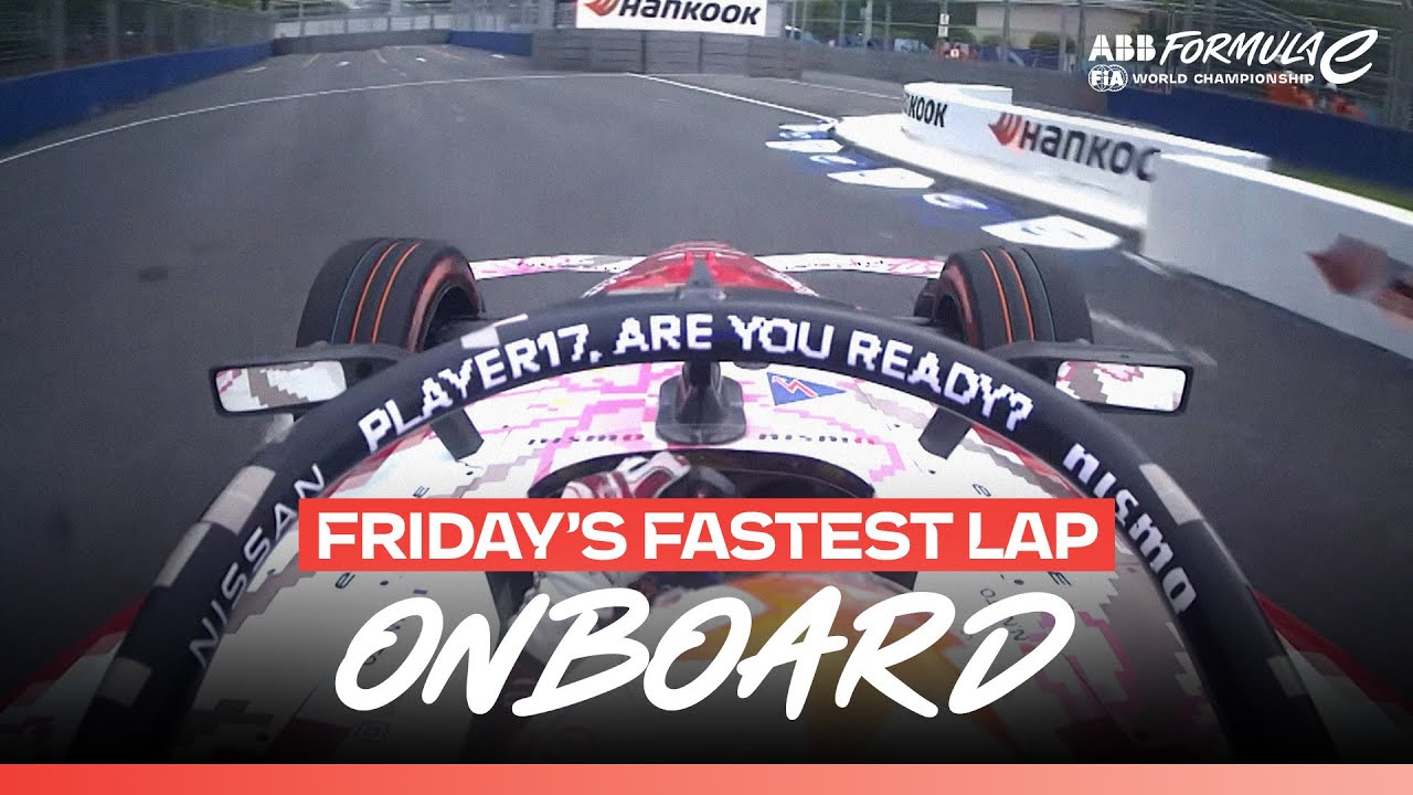 Onboard Friday's Fastest Lap with Norman Nato 👀 | 2025 Tokyo E-Prix