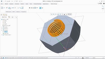 PTC - Creo Tutorials : Simple Eccentric Mechanism Part 5