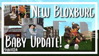 NEW BLOXBURG BABY UPDATE! 0.9.0! ROBLOX | Auriella